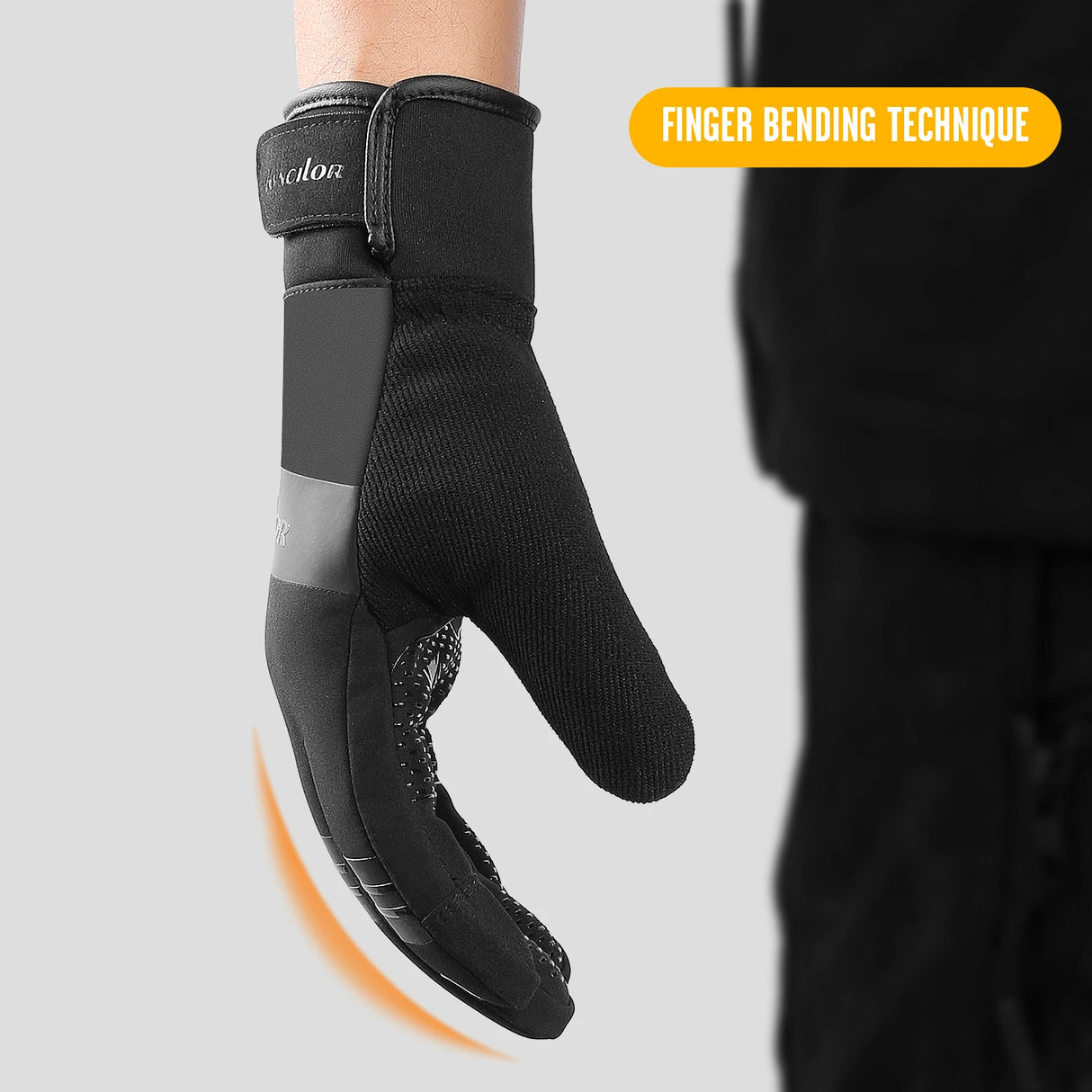 Outdoor new cycling warm cycling gloves thickened and plush comfortable touch screen anti splash and anti slip - V.I.P Digital Presence