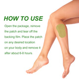 Ginger Wormwood Purifying Pads, Relieve Body Stress And Fatigue Relax Body And Body Toning Body Care Patch - V.I.P Digital Presence