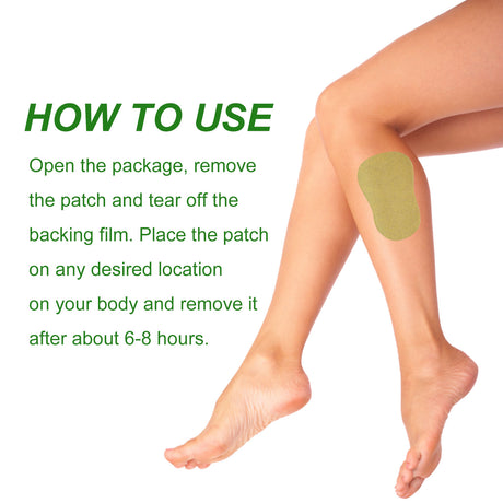 Ginger Wormwood Purifying Pads, Relieve Body Stress And Fatigue Relax Body And Body Toning Body Care Patch - V.I.P Digital Presence