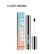 Peel Lip Liner, Outline Lip Shape Lip Color Waterproof Non-Smudging Peel Lip Liner Lip Brush - V.I.P Digital Presence