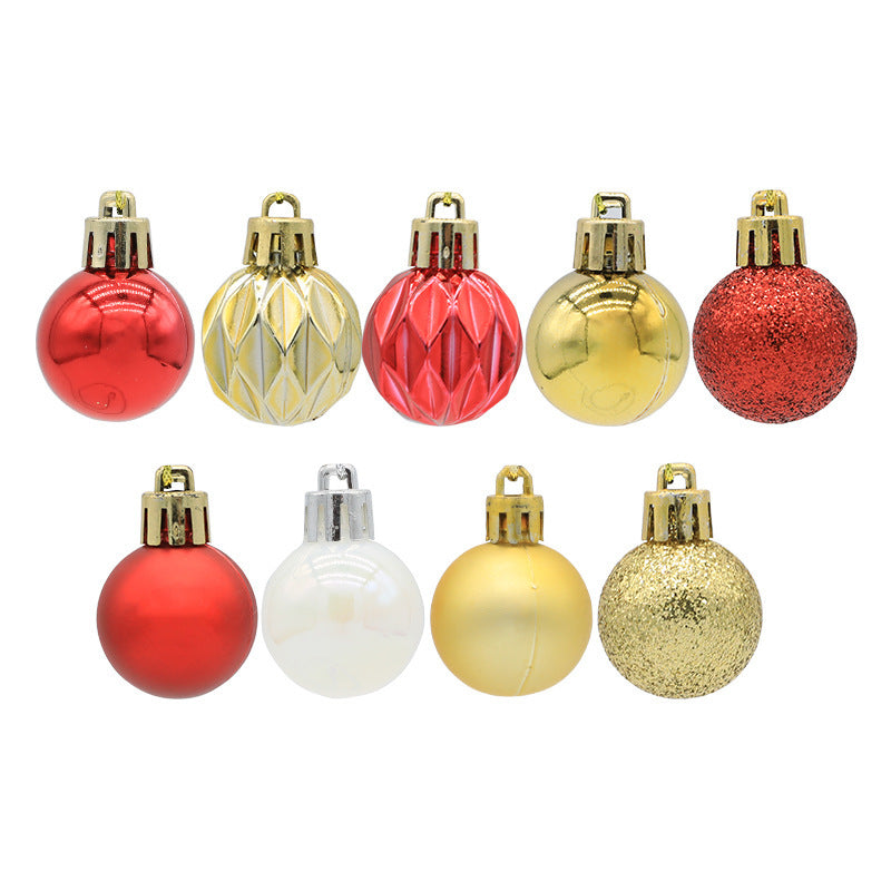 Christmas balls Christmas gifts decorations a variety of mixed 36PCS - V.I.P Digital Presence