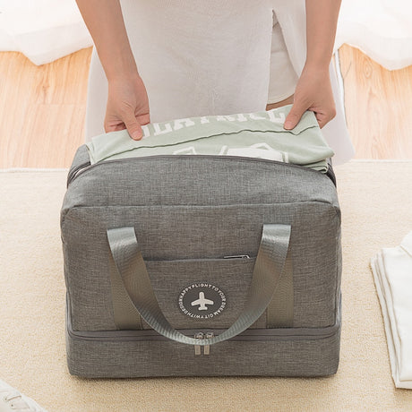 Portable Travel Bag Waterproof Travel Accessories Multifunctional Dry Wet Separation Storage Bag Soft Travel Duffle - V.I.P Digital Presence