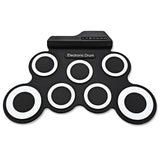 G3002 Portable Silicone 7 Pad Hand Roll Digital Drum Kit - V.I.P Digital Presence