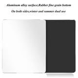 Aluminum Alloy Smooth Mouse Pad 240x180/300mm Hard Metal Slim Desk Mat Rubber Anti-slip Bottom Speed Control Mousepad For Gaming - V.I.P Digital Presence