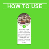 Cats With Probiotic Drops, Care For Cats Health And Vitality Care Absorb Nutritional Supplements - V.I.P Digital Presence