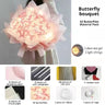 New DIY Butterfly Bouquets Handmade Butterfly Flower Material Package Bouquet with Light String Wedding Decor Gift for Girlfrien - V.I.P Digital Presence