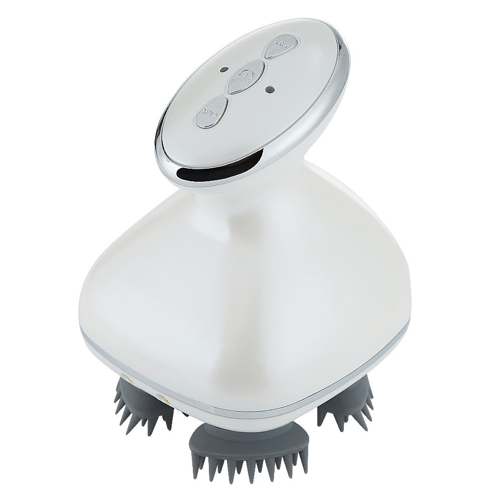 Head Massager 4-Claw Kneading Vibration Rechargeable Waterproof Head Massager Multi-Function - V.I.P Digital Presence