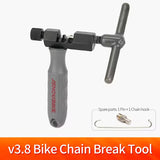 Universal Bike Chain Breaker v3.8: Cuts pins, removes links. For single - 12 speed MTB, road bikes. Repair tool. - V.I.P Digital Presence