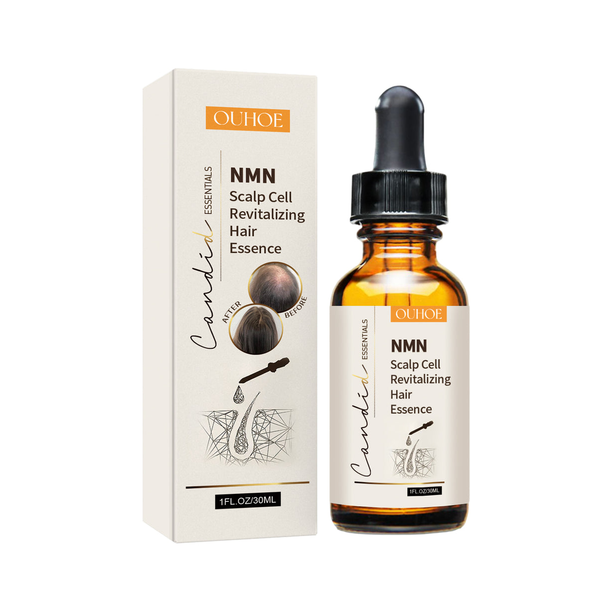 NMN Scalp Cell Revitalizing Hair Essence, Hair Care Strengthen And Strengthen Hair Repair Hair Root Thickening Hair Moisturizing Essence - V.I.P Digital Presence