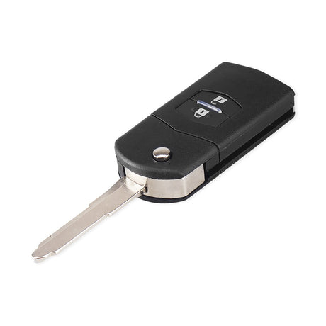 KEYYOU 2 Button Remote Key Fob Shell Case Folding Flip With Uncut Blade For ford3 5 6 Free Shippping - V.I.P Digital Presence