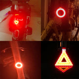 Multi Lighting Modes Bicycle Light USB Charge Led Bike Light Flash Tail Rear Bicycle Lights for Mountains Bike Seatpost - V.I.P Digital Presence