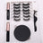 Eight Pairs Of Magnet False Eyelashes With Round Box Mirror Magnetic Iron-Absorbing Stone Eyelashes Magnetic Eyeliner Liquid Eyelashes - V.I.P Digital Presence