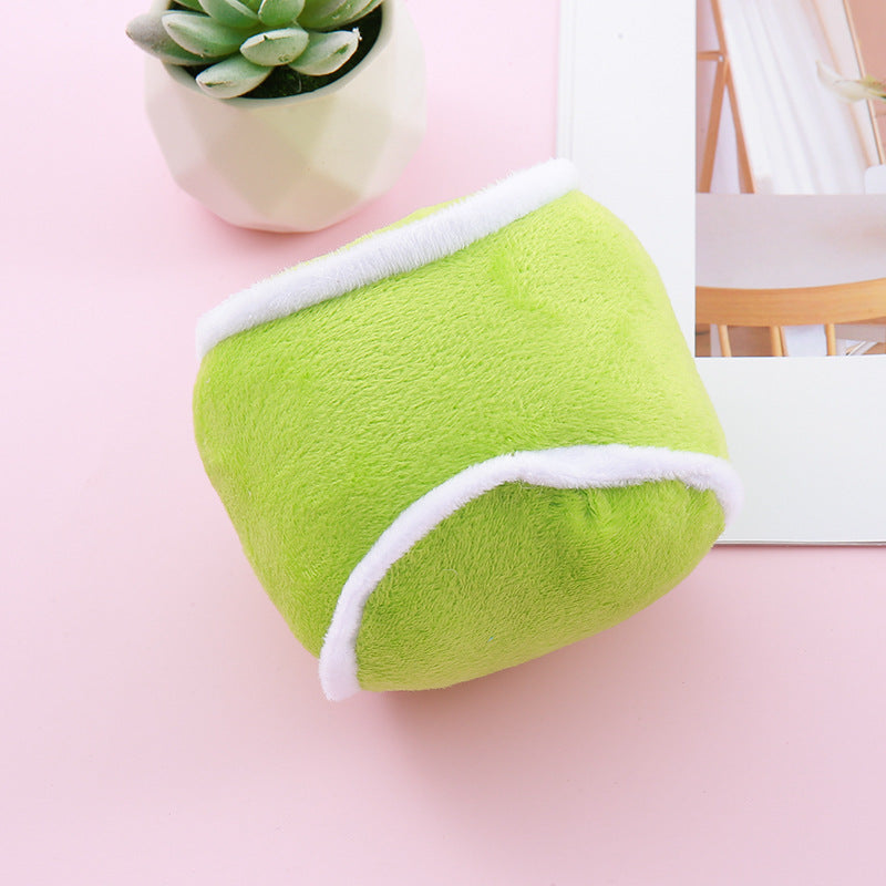 Pet Plush Squeaky Simulation Ball Dog Toy - V.I.P Digital Presence