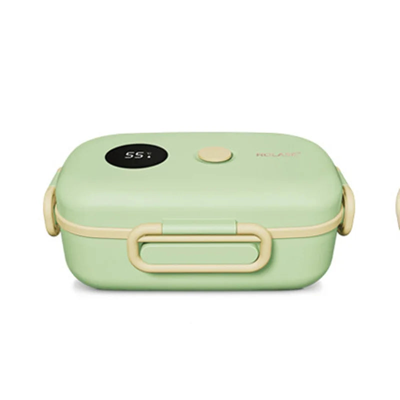 New Smart LCD Temperature Digital Display Insulated Lunch Box Portable Electric Lunch Box Lunch Box Suitable for Outdoor Travel - V.I.P Digital Presence