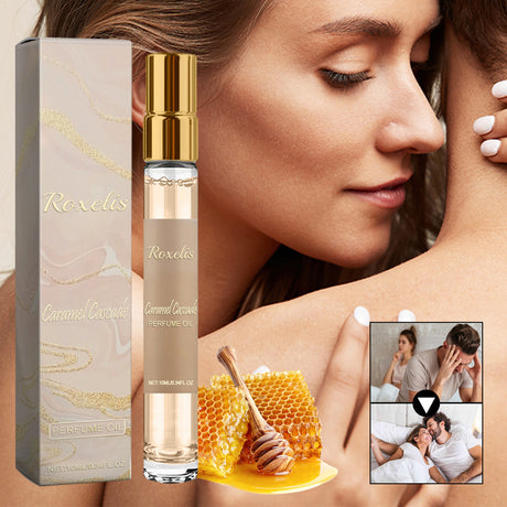 Caramel Cascade Perfume Oil, Lasting Fragrance Light Elegant Natural Niche Fresh Mild Not Pungent Portable Caramel Perfume - V.I.P Digital Presence