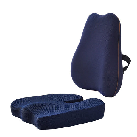 Summer Office Cushion Lumbar Back Support One Set Of Sedentary Gods Memory Foam Seat Cushion Chair Pad - V.I.P Digital Presence