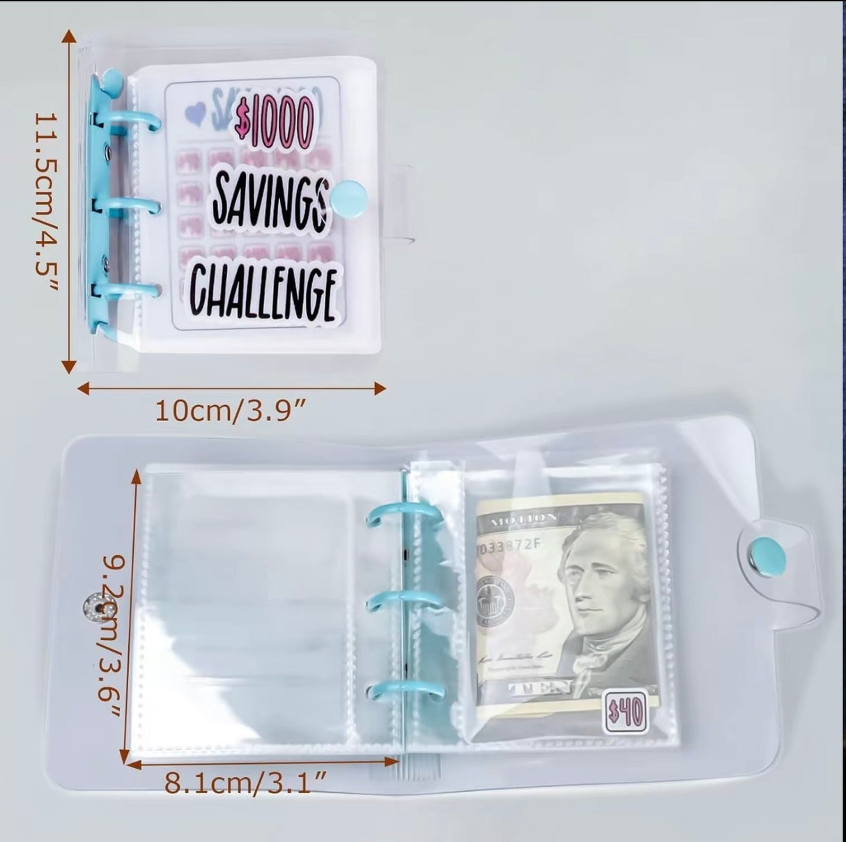 CashStash Challenge Binder