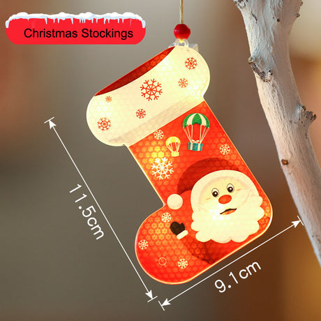 Christmas decorative lights, holiday LED window display, small colorful lights, Christmas tree decoration, and hanging signs - V.I.P Digital Presence