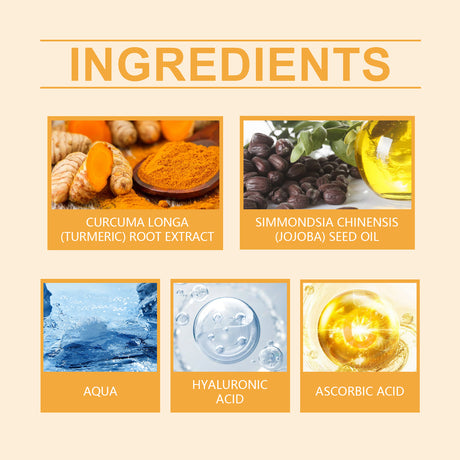 Turmeric Vitamin C Brightening Cream, Moisturizing Even Skin Tone Lighten Acne Mark Brightening Moisturizing Cream - V.I.P Digital Presence