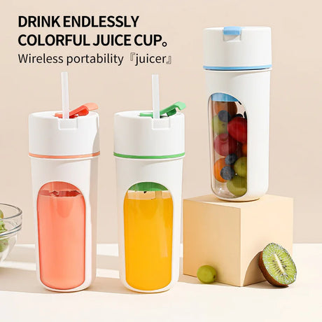 6 Blades Multifunction USB Fruit Mixers Juicers Portable Electric Juicer Blender Fruit Juicer Cup Food Milkshake Juice Maker - V.I.P Digital Presence