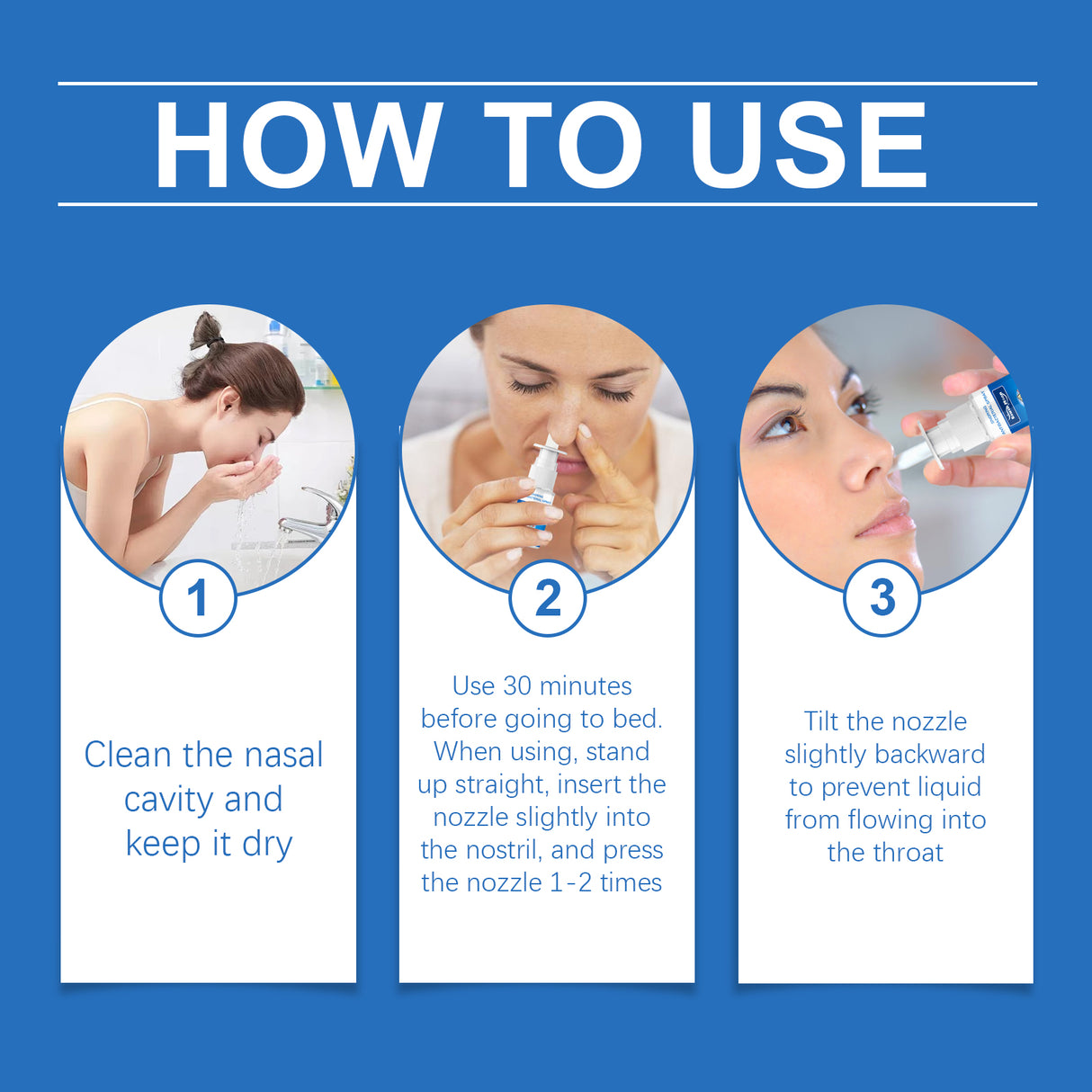 Snore Care Spray Mild Nasal Cleansing Spray Nose Care - V.I.P Digital Presence