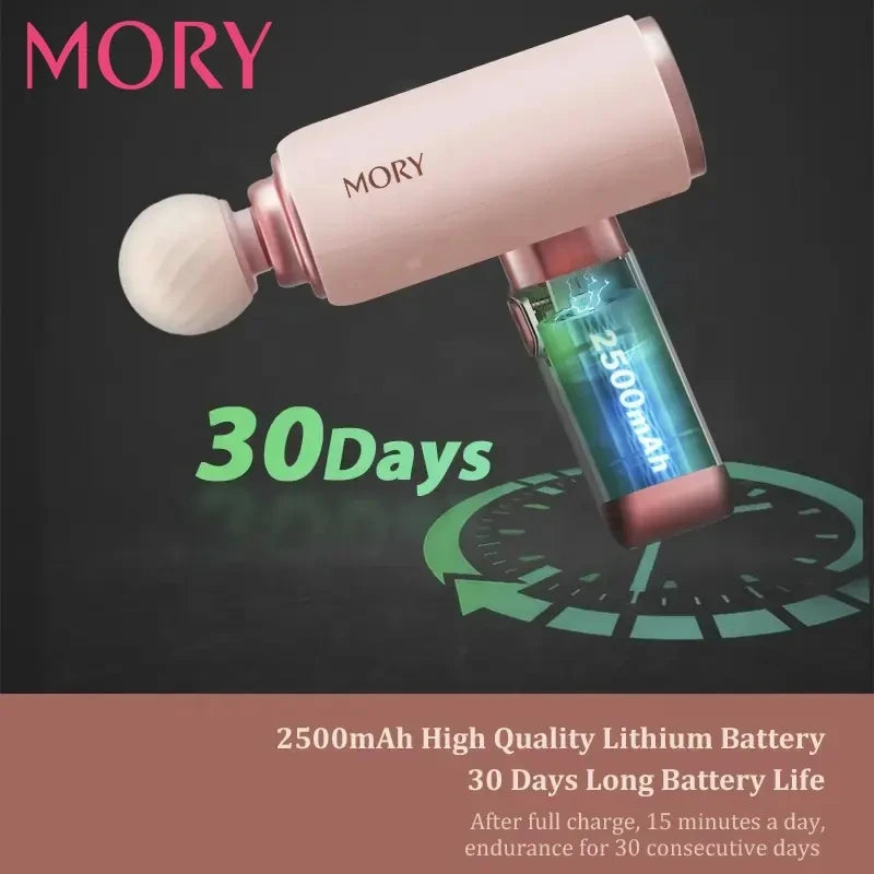 Deep Tissue Sport Fitness Massage Gun Vibration Therapy Percussion Relaxation Body Fascial Muscle Massager Pain Relieve - V.I.P Digital Presence