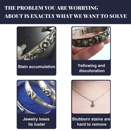 Jewelry Cleaner, Gold And Silver Jewelry Watches Diamond Ring Jewelry Decontamination Anti-Oxidation Cleaner - V.I.P Digital Presence