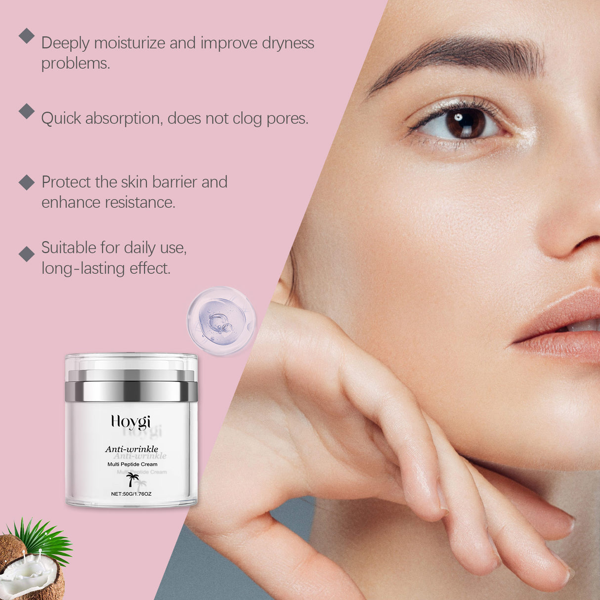 Anti-Wrinkle Firming Moisturizer Lighten Fine Lines, Firming, Moisturizing, Rejuvenating And Repairing Skin Lifting Cream