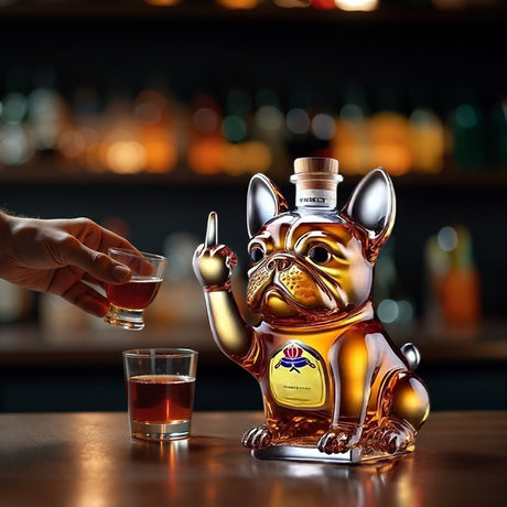 10Oz Funny Middle Finger Duck/Turtle/Dog Whisky Glass Decanter – Bar/Office/Home Decor. - V.I.P Digital Presence
