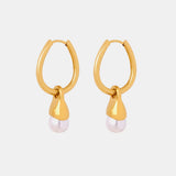 Titanium Steel Huggie Earrings - V.I.P Digital Presence