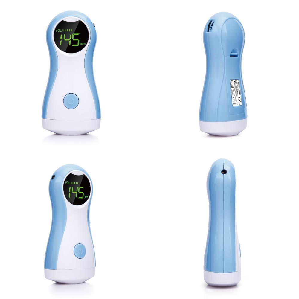 Yongrow Fetal Doppler Baby Monitor LCD Display Portable Baby Heart Rate Monitor With Earphone YK-90C For Pregnant Women - V.I.P Digital Presence