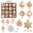 Christmas decoration 6cm electroplated ball plastic ball special-shaped painted Christmas ball gift Christmas tree pendant - V.I.P Digital Presence