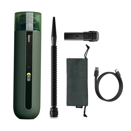 Baseus A2 Car Vacuum Cleaner Mini Handheld Auto Vacuum Cleaner with 5000Pa Powerful Suction For Home & Car & Office - V.I.P Digital Presence