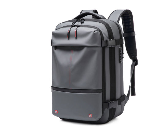 Expandable Waterproof Travel Backpacks Men Business Laptop Backpack With Valve Vacuum Compression Backpack - V.I.P Digital Presence