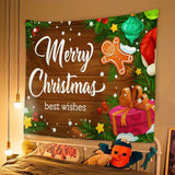New Christmas Background Cloth, Christmas Tapestry, Christmas Party Event Decoration Hanging Cloth, Christmas Hanging Cloth - V.I.P Digital Presence
