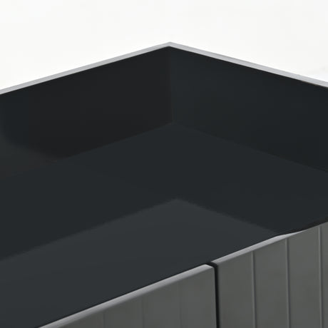 U-Can shoe cabinet with door, 11 layers with adjustable shelves, modern wooden shoe cabinet (PVC surface) - V.I.P Digital Presence