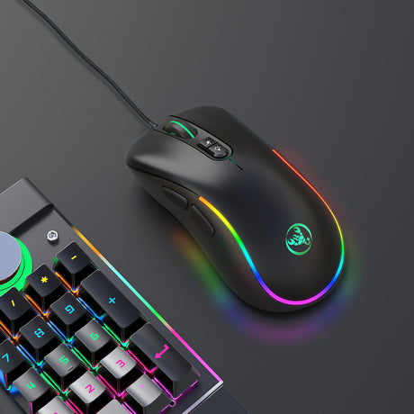 7D key gaming mouse, macro programmable RGB luminous gaming wired mouse - V.I.P Digital Presence