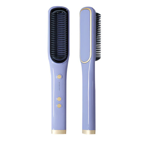 New Straight Hair Comb Negative Ion Straightener for Straight and Curled Hair Dual Use Electric Curling Hair Comb Inner Buckle L - V.I.P Digital Presence