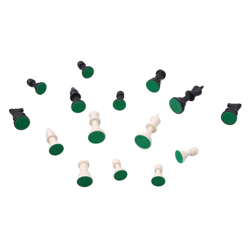 32 piezas de ajedrez medieval de 64 mm