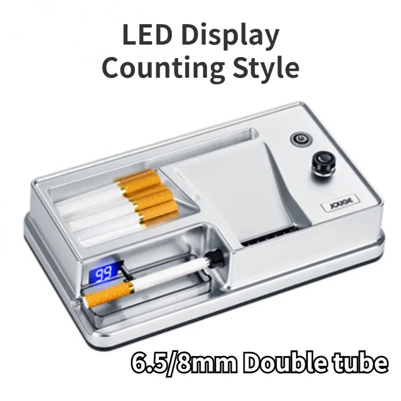 New 3-in-1 Auto Cigarette Rolling Machine – Electric, Smart Sensing, 6.5/8mm Tubes. - V.I.P Digital Presence
