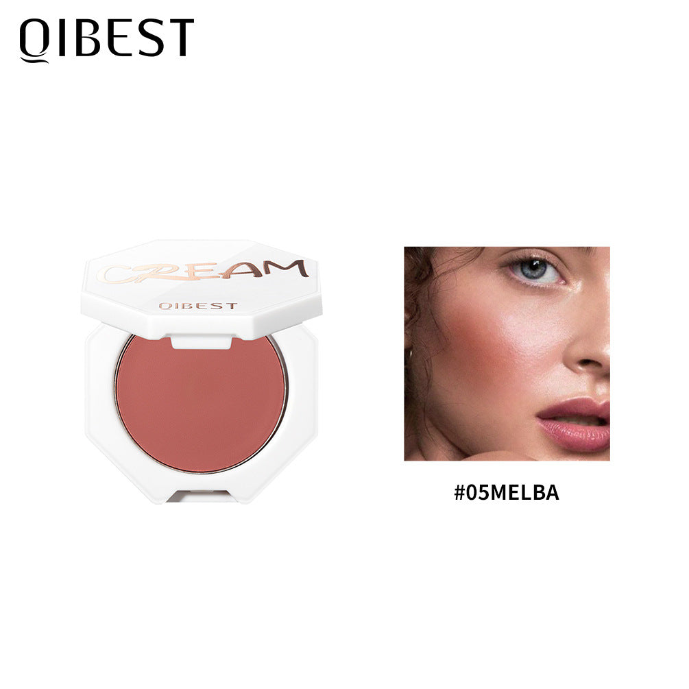 QIBEST Velvet Blush Cream Moist And Delicate Natural Repairing Rouge Cream Blush Powder Cream Is Easy To Color - V.I.P Digital Presence