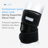 Outdoor fitness soccer bike elbow guard with spring support, breathable pressure fixing protective gear - V.I.P Digital Presence