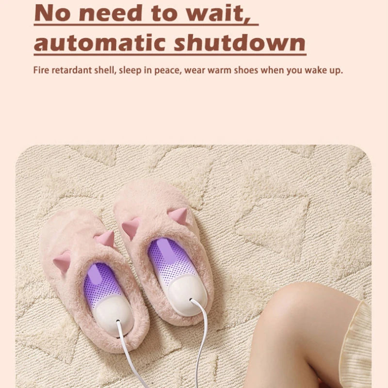 Portable Shoe Dryers Freshener Device Dryer 110V/ 220V Timing Shoes Footwear Electric Heater Socks Ultraviolet Dehumidifier - V.I.P Digital Presence