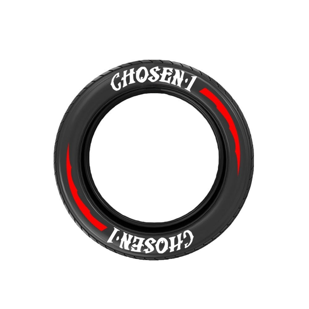 【 Transfer Film 】 Car Tire Stickers, Tire Letter Stickers, English Letter 3D Stereoscopic Stickers - V.I.P Digital Presence