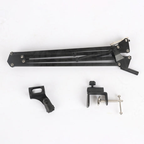 Desktop Microphone Stand Live Handheld Mic Holder Adjustable NB35 Boom Arm Microphone Bracket - V.I.P Digital Presence