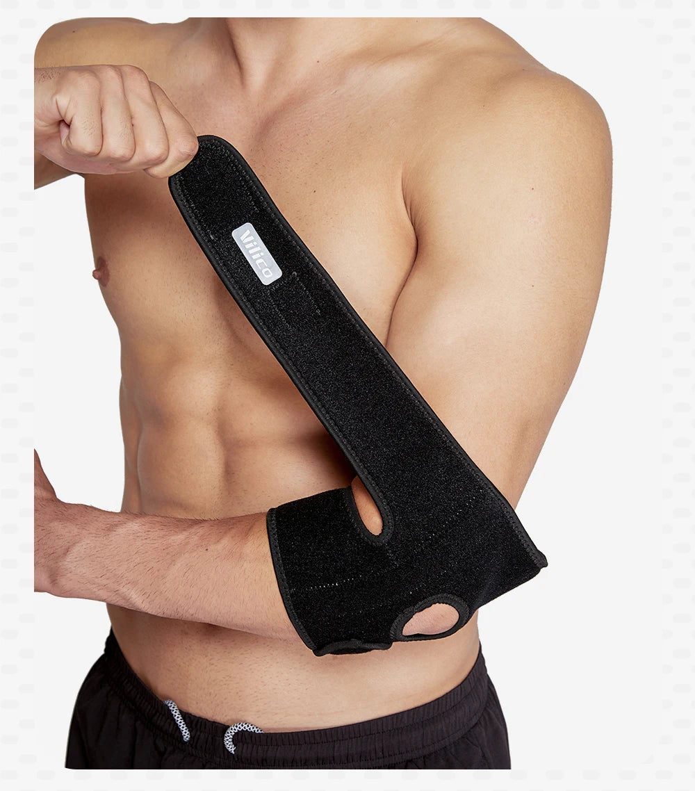 Outdoor fitness soccer bike elbow guard with spring support, breathable pressure fixing protective gear - V.I.P Digital Presence