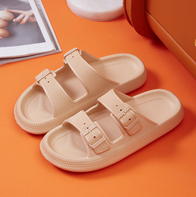 Thick soled slippers Summer home bathroom anti slip and fecal feeling Soft soled couple EVA slippers Male - V.I.P Digital Presence