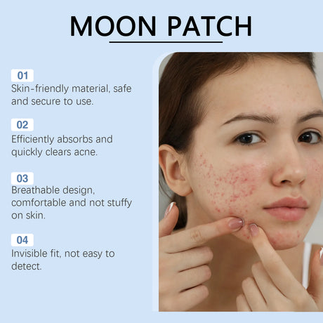Moon Acne Patch Repair Acne Skin Breathable Facial Skin Gentle Cleansing Patch - V.I.P Digital Presence