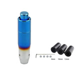 Personalized modification of automotive general metal gear head racing colorful gear lever metal simple wave stick head handbrake - V.I.P Digital Presence