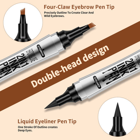 Hellokiss Eyeliner and eyebrow pencil 2 in 1 - V.I.P Digital Presence